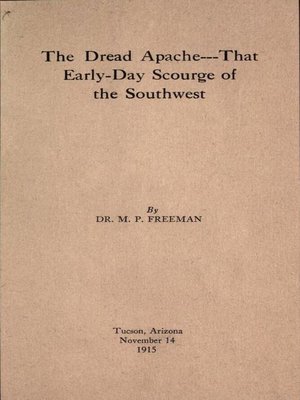 cover image of The Dread Apache